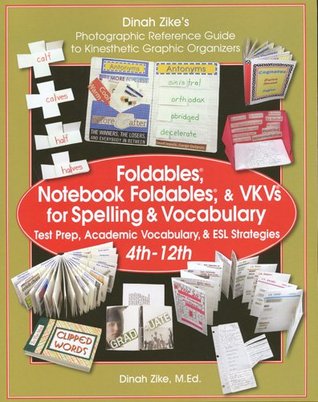 Foldables, Notebook Foldables, & VKVs for Spelling, and Vocabulary 4th-12th