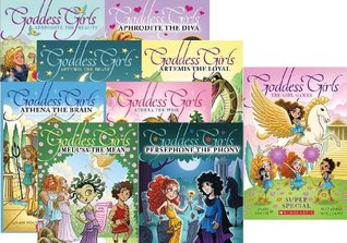 The Goddess Girls Super Set 9 Books Includes Aphrodite the Beauty, Aphrodite the Diva, Artemis the Brave, Artemis the Loyal, Athena the Brain, Athena the Wise, The Girl Games, Medusa the Mean, and Persephone the Phony. (Goddess Girls)