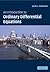 An Introduction to Ordinary Differential Equations (Cambridge Texts in Applied Mathematics)