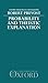 Probability and Theistic Explanation (Oxford Theology and Religion Monographs)
