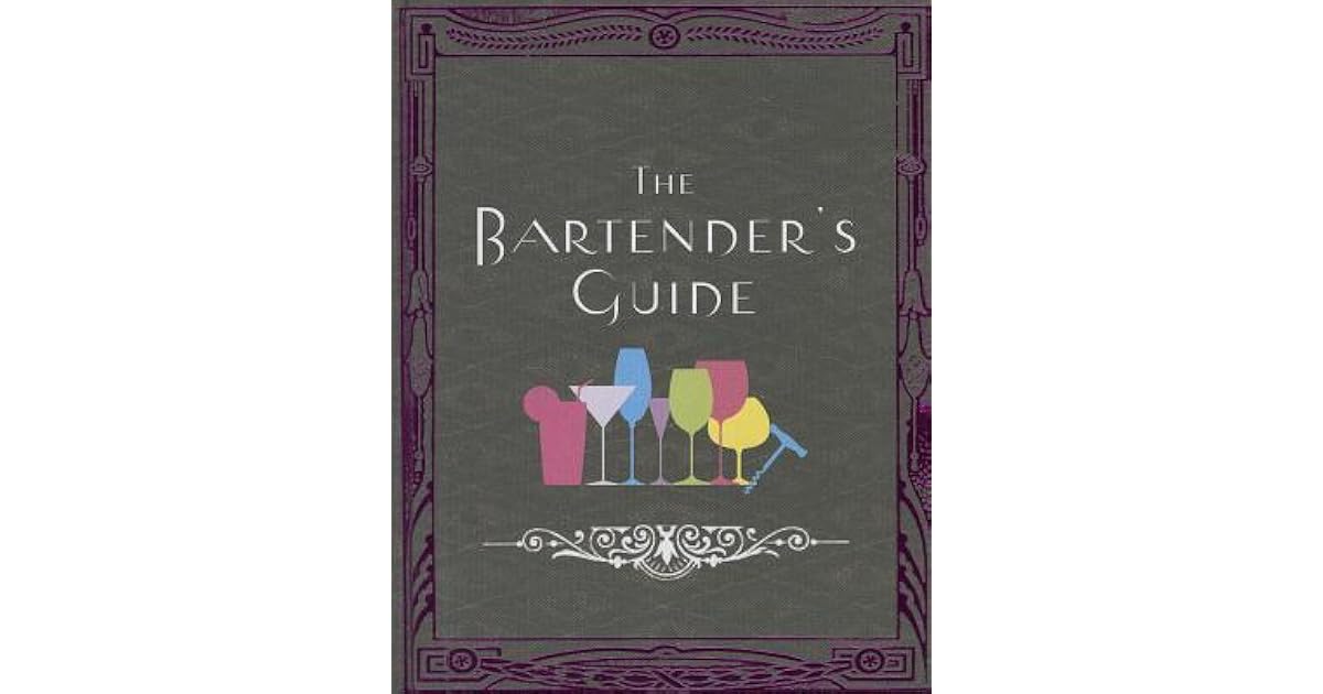 The Bartender's Guide by Parragon Books