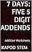 7 Days Math Addition Series...