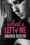 What's Left of Me by Amanda Maxlyn