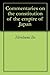 Commentaries on the constitution of the empire of Japan