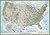 The Essential Geography of the United States of America, Flat/Rolled poster paper
