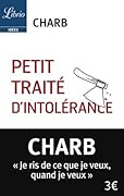 Petit traité d'intolérance : Les fatwas de Charb Tome 1