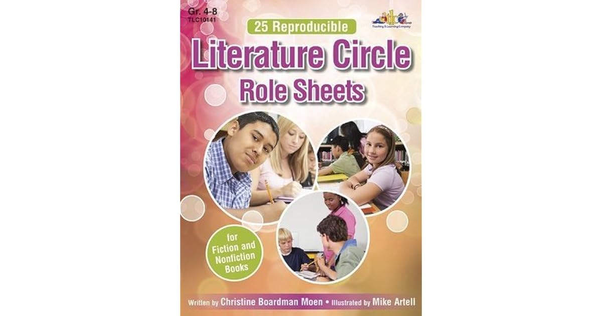 Literature Circle Role Sheets For Fiction and Nonfiction Books by Dan