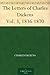 The Letters of Charles Dickens Vol. 3, 1836-1870