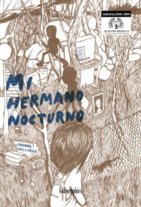 Portada de Mi hermano nocturno, de Joanna Hellgren