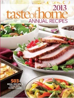 2013 Taste of Home Annual Recipes (Hardcover)