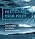 Post-Crisis Fiscal Policy (Mit Press)