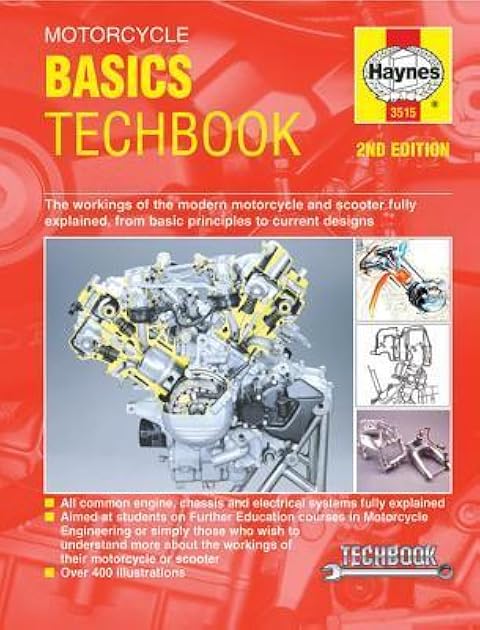 Motorcycle Basics TechBook (2nd Edition) Haynes Manual (Paperback)