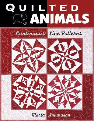 Quilted Animals: Continuous Line Patterns (Paperback)
