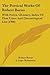 The Poetical Works of Robert Burns: with Notes, Glossary, Index of First Lines and Chronological List