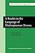 A Reader in the Language of Shakespearean Drama (Studies in the History of the Language Sciences)