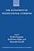 The Economics of Transnational Commons (WIDER Studies in Development Economics)