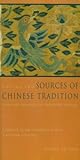 Sources of Chines...