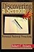 Discovering a Sermon: Perso...