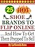 25 Hot Shoe Brands To Flip Online by LaShonda Ross