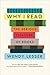 Why I Read: The Serious Pleasure of Books