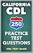 250 California CDL Practice...