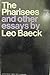 Pharisees and Other Essays by Leo Baeck