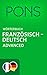 PONS Wörterbuch Französisch -> Deutsch Advanced / PONS Dictio... by PONS GmbH