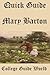 Quick Guide: Mary Barton