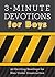 3-Minute Devotions for Boys: 90 Exciting Readings for Men Under Construction