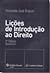 Lições de Introdução ao Direito