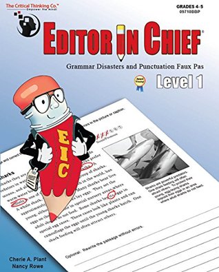The Critical Thinking Editor In Chief Level 1 School Workbook (Paperback)