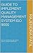GUIDE TO IMPLEMENT QUALITY ...