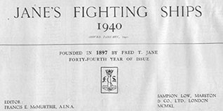 Jane's Fighting Ships 1940 (Kindle Edition)