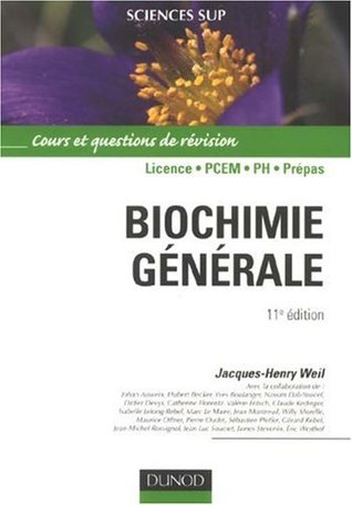 biochimie gÉnÉrale (Paperback)