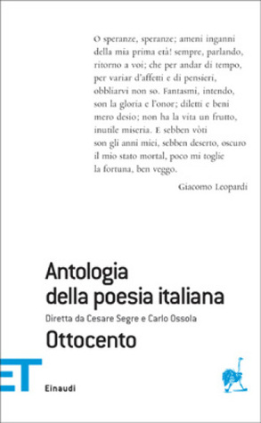 Antologia della poesia italiana: Ottocento