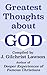 Greatest Thoughts about God