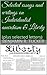Selected essays and writings on Individualist anarchism & Liberty: (plus selected letters)