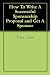 How To Write A Successful Sponsorship Proposal and Get A Sponsor by Vern Taber