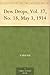 Dew Drops, Vol. 37, No. 18, May 3, 1914
