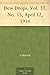 Dew Drops, Vol. 37, No. 15, April 12, 1914