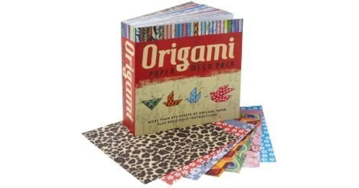 Origami Paper Mega Pack More than 895 Sheets of Origami Paper Plus