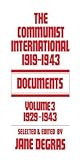 Communist International: Documents, 1919-1943