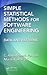 Simple Statistical Methods for Software Engineering: Data and Patterns