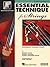 Essential Technique for Strings – Double Bass Book 3 with EEi Online Resources | Double Bass Method Songbook and Sheet Music for Students and Teachers | Intermediate Technique Studies