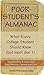 Test Anxiety: Causes and Cure (Poor Student's Almanack Book 1)