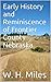 Early History and Reminiscence of Frontier County Nebraska