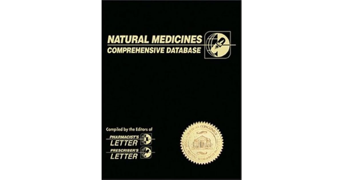 Natural Medicines Comprehensive Database by Therapeutic Research
