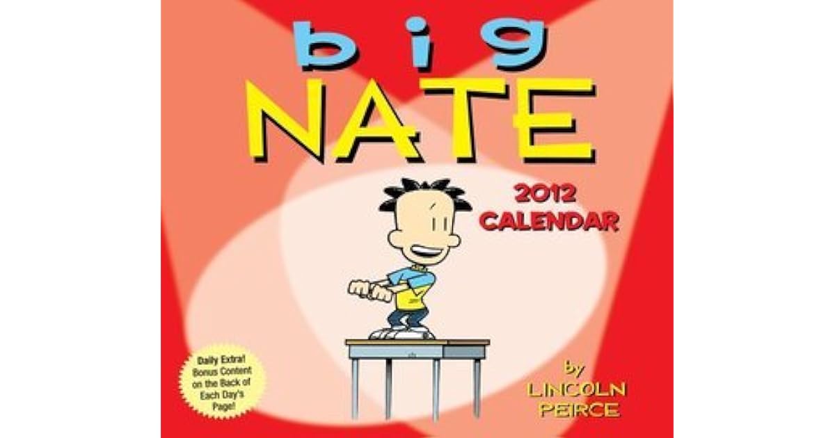 Big Nate 2012 DaytoDay Calendar by NOT A BOOK