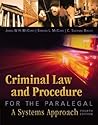 Criminal Law and Procedure for the Paralegal