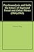 Psychoanalysis and faith: the letters of Sigmund Freud and Oskar Pfister (1964,c1963)